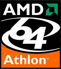 AMD Athlon64のロゴマーク